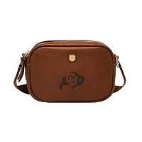 Fossil  Colorado Buffaloes Danni Leather Crossbody Bag