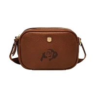 Fossil  Colorado Buffaloes Danni Leather Crossbody Bag