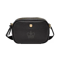 Fossil  Columbia University Danni Leather Crossbody Bag