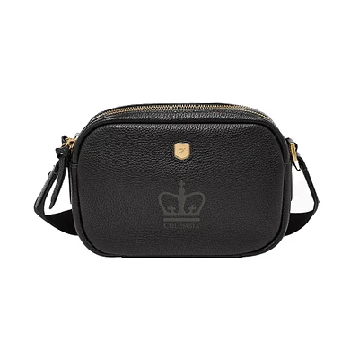Fossil  Columbia University Danni Leather Crossbody Bag