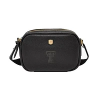 Fossil Texas Tech Red Raiders Danni Leather Crossbody Bag