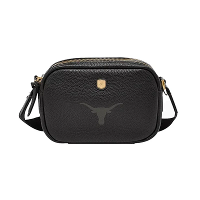 Fossil Texas Longhorns Danni Leather Crossbody Bag