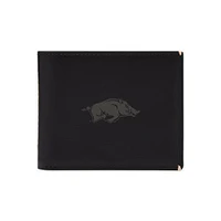 Fossil Arkansas Razorbacks Westover Leather Bifold Flip Wallet