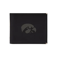 Fossil Iowa Hawkeyes Westover Leather Bifold Flip Wallet
