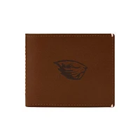 Fossil  Oregon State Beavers Westover Leather Bifold Flip Wallet