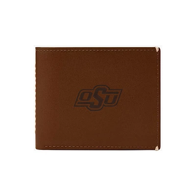 Fossil  Oklahoma State Cowboys Westover Leather Bifold Flip Wallet