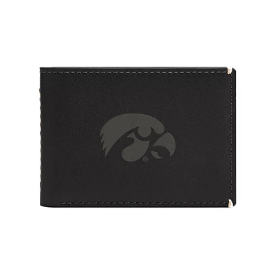 Fossil Iowa Hawkeyes Westover Leather Front Pocket Wallet