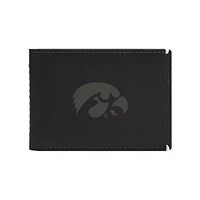 Fossil Iowa Hawkeyes Westover Leather Front Pocket Wallet