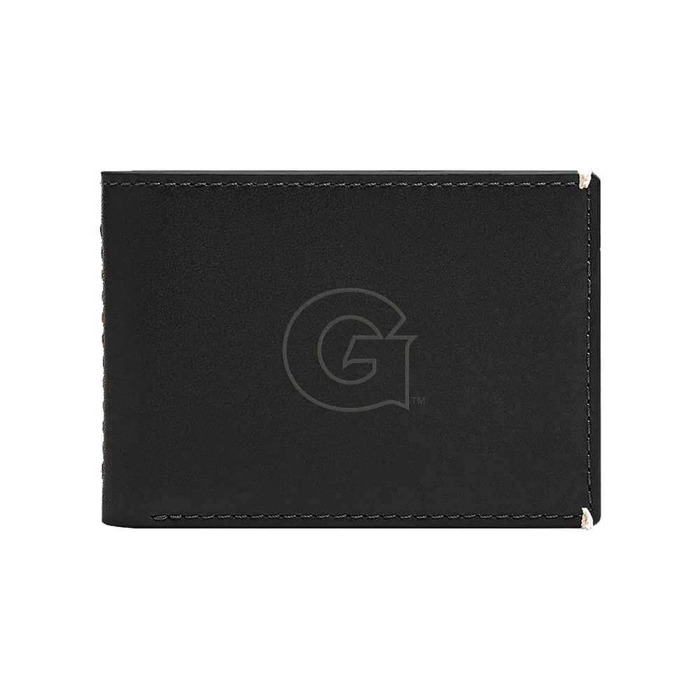 Fossil Georgetown Hoyas Westover Leather Front Pocket Wallet