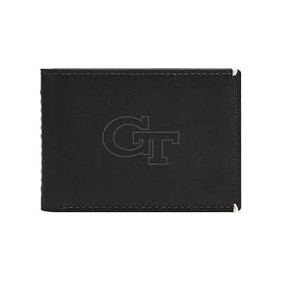 Fossil Georgia Tech Yellow Jackets Westover Leather Front Pocket Wallet