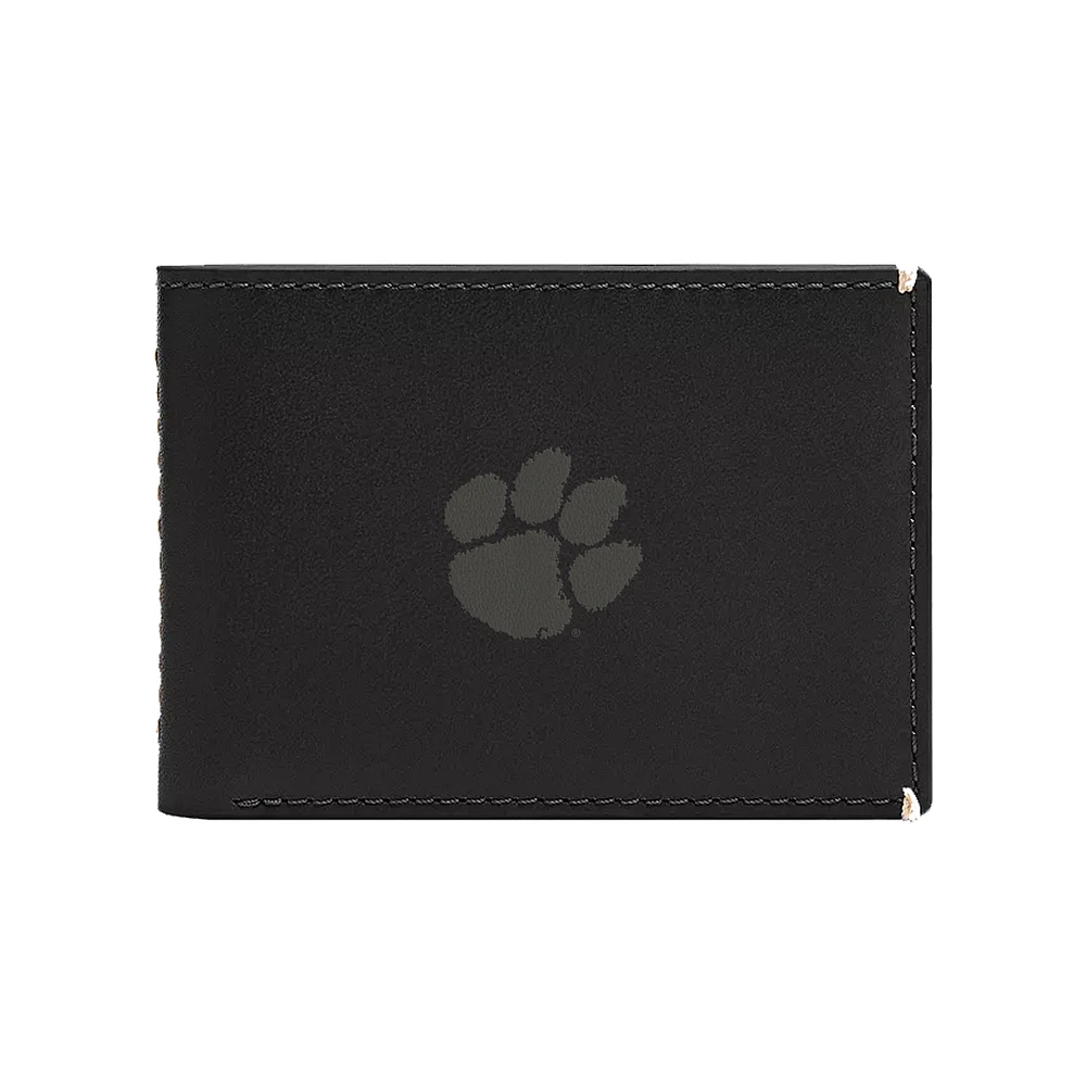 Fossil Clemson Tigers Westover Leather Front Pocket Wallet