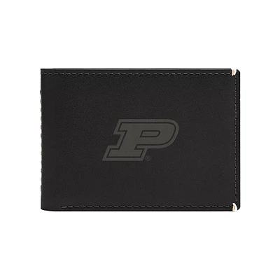 Fossil Purdue Boilermakers Westover Leather Front Pocket Wallet
