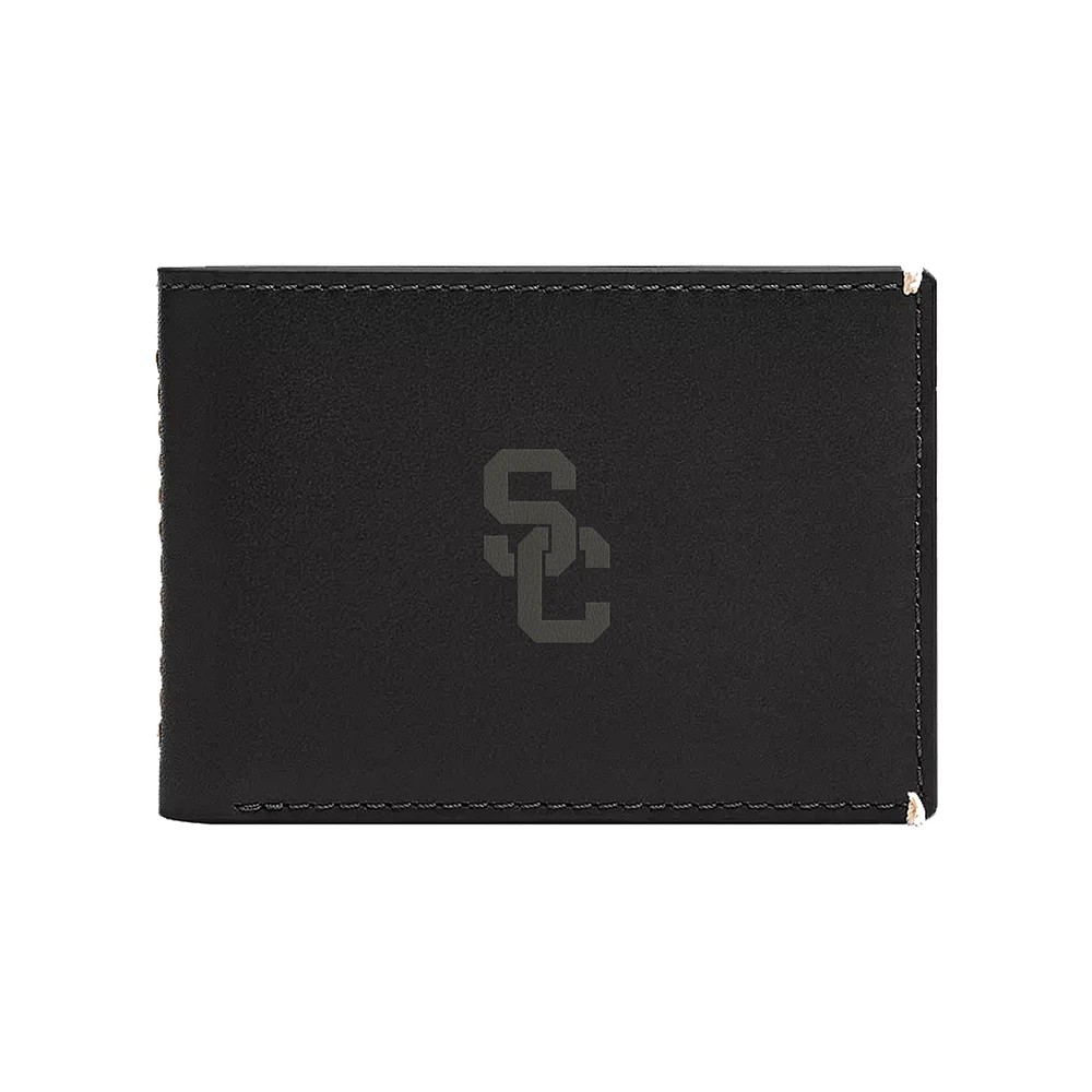 Fossil USC Trojans Westover Leather Front Pocket Wallet