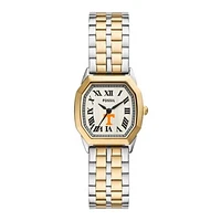 Fossil  Tennessee Volunteers Harlow Three-Hand Two-Tone Stainless Steel Watch