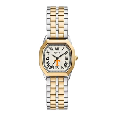 Fossil  Tennessee Volunteers Harlow Three-Hand Two-Tone Stainless Steel Watch