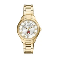 Fossil  Maryland Terrapins Gilmore Gold Stainless Steel Watch