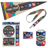 WinCraft 2025 NCAA Men's Basketball Tournament March Madness Final Four Four-Team Fan Bundle