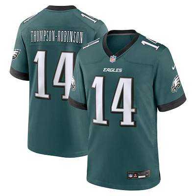 Men's Nike Dorian Thompson-Robinson Midnight Green Philadelphia Eagles Team Game Jersey