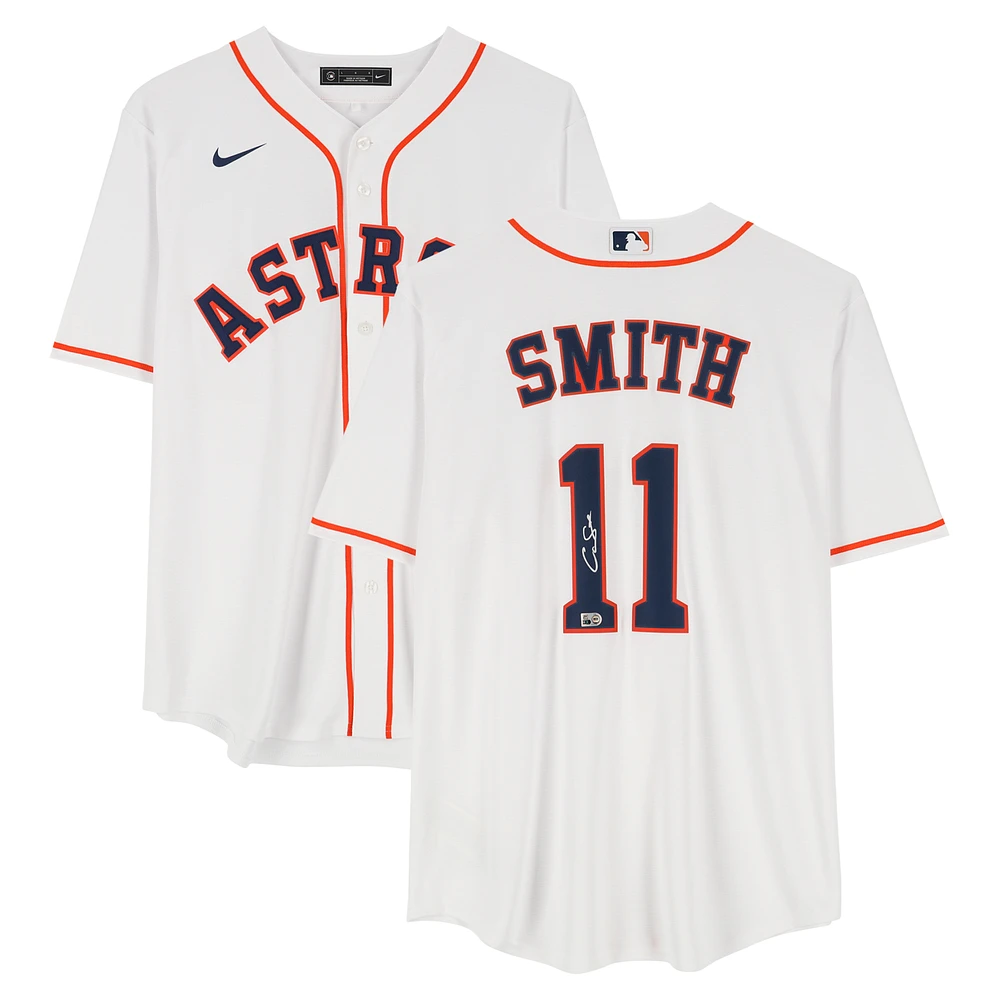 Cam Smith Houston Astros Autographed Nike Replica Jersey
