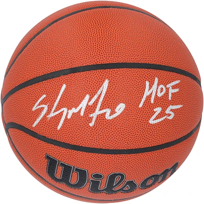 Carmelo Anthony Denver Nuggets Autographed Wilson Authentic Series Indoor/Outdoor Basketball with "HOF 25" Inscription