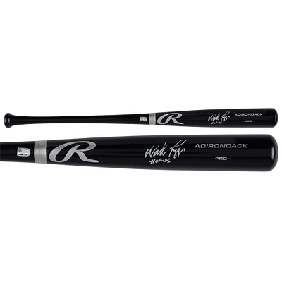 Wade Boggs Boston Red Sox Autographed Black Rawlings Pro Bat with "HOF 05" Inscription