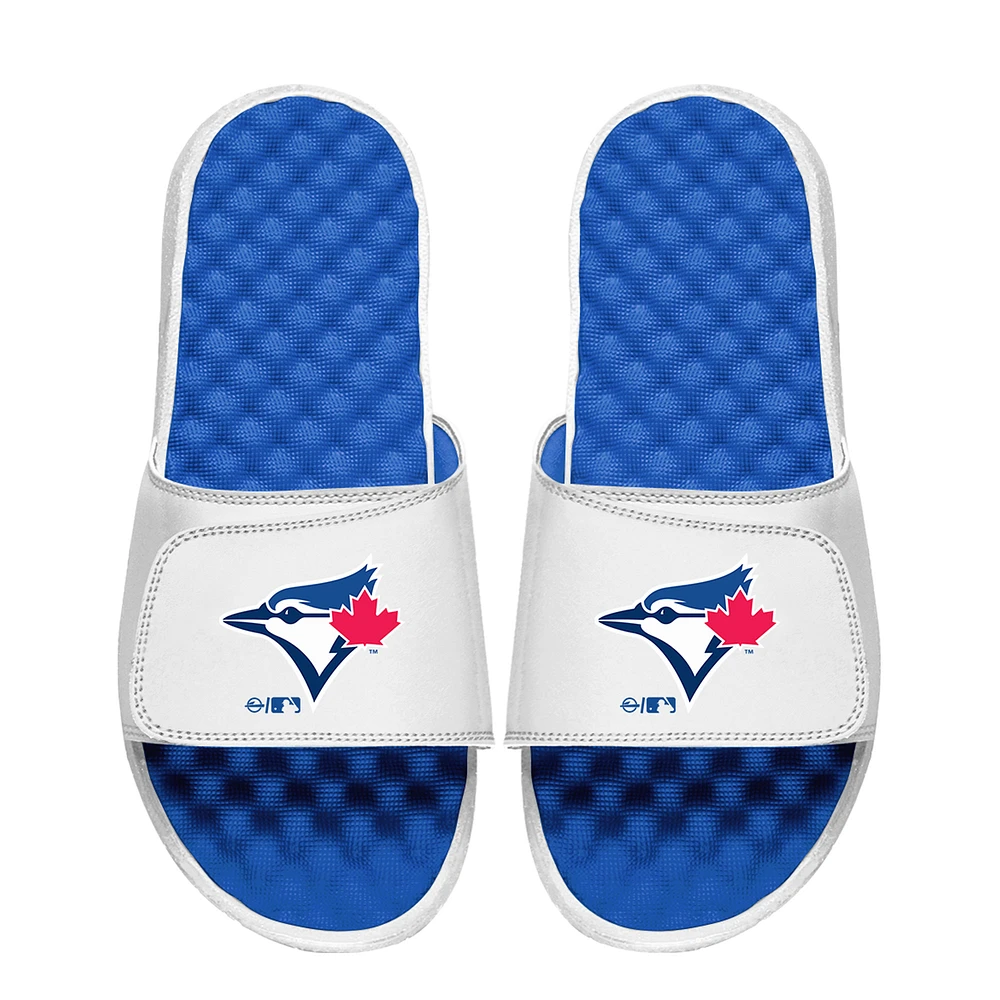 Unisex ISlide White Toronto Blue Jays Primary Logo Slide Sandals