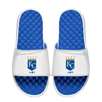 Unisex ISlide White Kansas City Royals Primary Logo Slide Sandals
