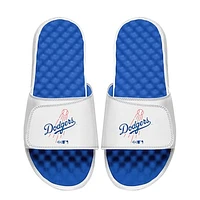 Unisex ISlide White Los Angeles Dodgers Primary Logo Slide Sandals