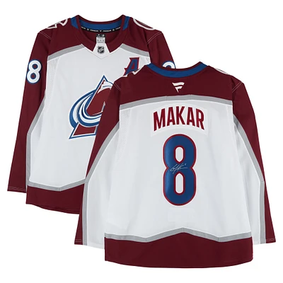 Cale Makar Colorado Avalanche Autographed White Fanatics Premium Jersey