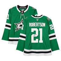 Jason Robertson Dallas Stars Autographed Kelly Green Fanatics Premium Jersey