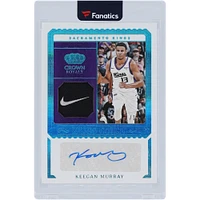 Keegan Murray Sacramento Kings Autographed 2023-24 Panini Crown Royale Super Prime Kings Court Nike Logo Relic #KCJ-MUR #1/1 Card