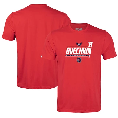 Youth Levelwear Alexander Ovechkin Washington Capitals NHL All-Time Leading Goal Scorer Milestone Name & Number Little Richmond T-Shirt