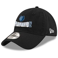 Men's New Era  Black Memphis Grizzlies 2025 NBA Playoffs 9TWENTY Adjustable Hat