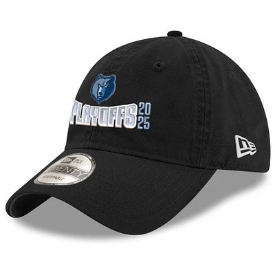 Men's New Era  Black Memphis Grizzlies 2025 NBA Playoffs 9TWENTY Adjustable Hat