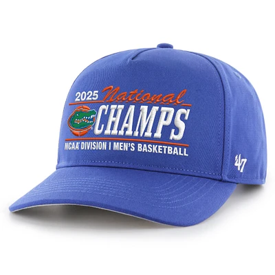 Men's '47 Royal Florida Gators 2025 NCAA Men's Basketball National Champions Hitch Adjustable Hat
