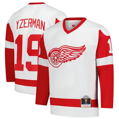 Men's Mitchell & Ness Steve Yzerman White Detroit Red Wings Power Play Jersey