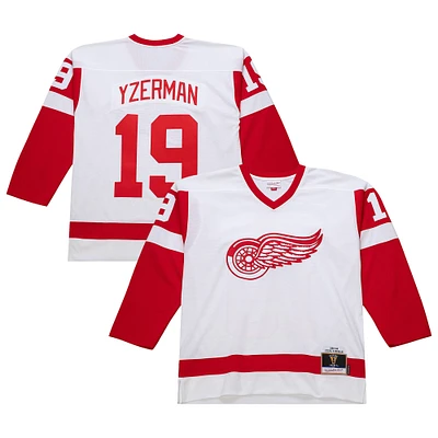 Men's Mitchell & Ness Steve Yzerman White Detroit Red Wings Power Play Jersey