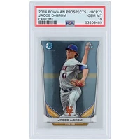 Jacob DeGrom New York Mets 2014 Bowman Chrome 1st Bowman #BCP73 PSA Authenticated 10 Card