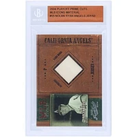 Nolan Ryan California Angels 2004 Playoff Prime Cuts Game Used Relic #MLB-55 #30/50 Card