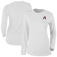 Women's Columbia White Arizona Diamondbacks Shotgun Long Sleeve T-Shirt