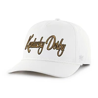 Men's '47  White 151st Kentucky Derby Overhand Hitch Adjustable Hat