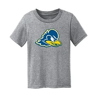 Toddler Chad & Jake Heather Gray Delaware Fightin' Blue Hens Primary Logo T-Shirt