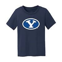 Toddler Chad & Jake Navy BYU Cougars Primary Logo T-Shirt