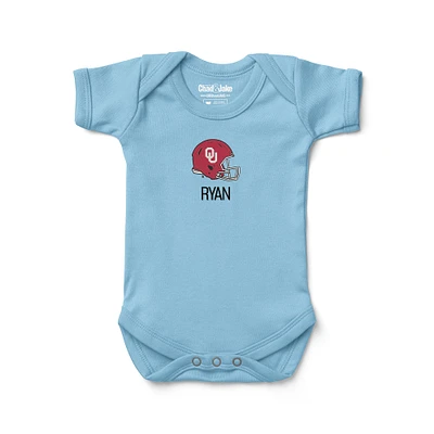 Infant Chad & Jake Oklahoma Sooners Logo Personalized Bodysuit