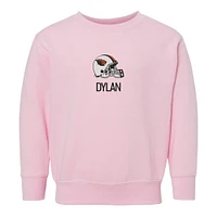 Toddler Chad & Jake Pink Oregon State Beavers Logo Personalized Pullover Sweatshirt