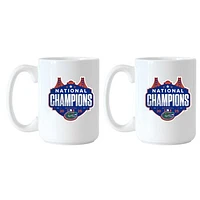 Florida Gators 2025 NCAA Men's Basketball National Champions Two-Pack 15oz. Sublimated Mug Set
