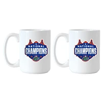 Florida Gators 2025 NCAA Men's Basketball National Champions Two-Pack 15oz. Sublimated Mug Set
