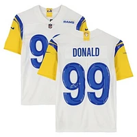 Aaron Donald Los Angeles Rams Autographed White Nike Limited Jersey