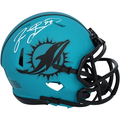 Jason Taylor Miami Dolphins Autographed Riddell Rave Speed Mini Helmet