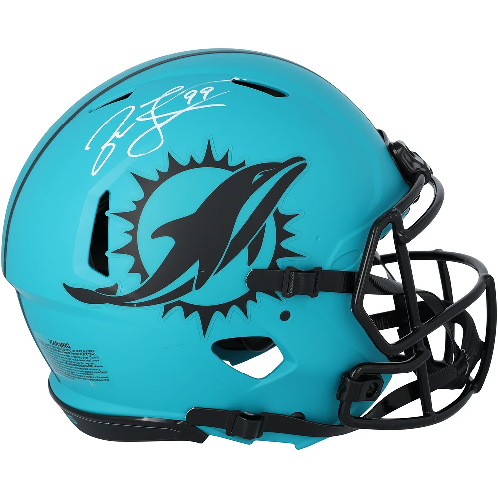 Jason Taylor Miami Dolphins Autographed Riddell Rave Speed Authentic Helmet